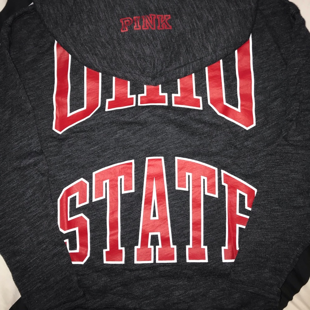 VS Pink Ohio State Sweatshirt & Matching leggings